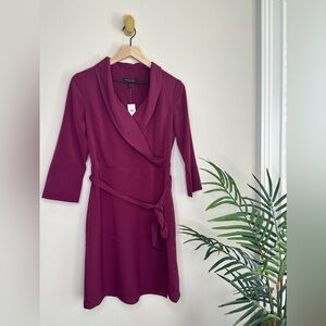 NWT Banana Republic Purple Work Dress